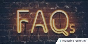 Frequently Asked Questions About Recruiting